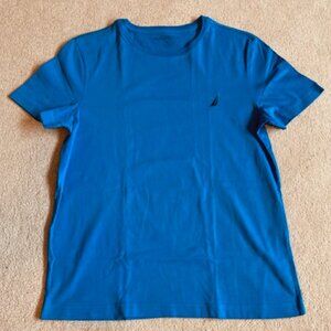 Nautica blue soft short sleeve tee size medium